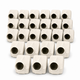 25 Disposable 900ml Cardboard Pulp Urinal Bottles Hospital Style