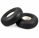 Set of Four Black Solid Innova 3.00-4 Mobility Scooter Tyres (2 Block 2 Rib Tread) (300x4) (260x85)