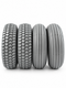 Set of 4 Tyres 260x85 3.00-4 Grey Mobility Scooter Tyre 300x4 (2 Block 2 Rib)