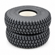 Pair 260x85 3.00-4 Solid Grey Block Mobility Scooter Tyres
