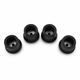4 of 18mm Black Ferrules Crutch tip Stick Frame Ends 11/16"