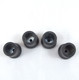 22mm Black Coopers Ferrule Walking Stick Crutch Tip Rubber End Replacement per 4