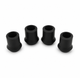 4 of 22mm Black Ferrules Crutch tip Stick Frame Ends 7/8"