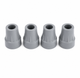 4 of 16mm Coopers Crutch tip Walking Stick Frame Ferrules Stick End 5/8"