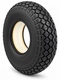 330x100 4.00-5 Black Solid Block Tread Mobility Scooter Tyre 400x5 No Punctures