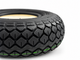 330x100 4.00-5 Black Solid Block Tread Mobility Scooter Tyre 400x5 No Punctures