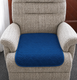 Large Blue Washable Wheelchair Seat Armchair Incontinence pad Sheet