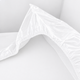 Single Heavy Duty PVC Plastic Waterproof Fitted Mattress Bed Protector