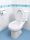 Aidapt Portable Plastic Bidet Seat