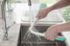 Long Handled round Bath shower sponge mobility aid