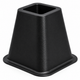 Aidapt Black Wood Grain Effect 6'' Chair Bed Furniture Raisers