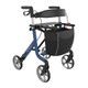 Space LX Aluminium Lightweight Rollator Medium 55 Blue