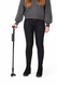 Twin Handled Walking Stick with Tri Foot Pivot Base