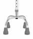 Quad Cane Tetrapod (Centred Legs) Height Adjustable Walking Stick