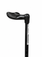 Height Adjustable Ergo Grip Fischer Walking Stick Black Medium (Right Hand)