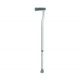 Aluminium Walking Stick Swan Neck Medium PVC Handle 710mm - 965mm (28" - 38")