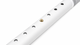 Aluminium Walking Stick Swan Neck Medium PVC Handle 710mm - 965mm (28" - 38")