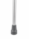 Aluminium Walking Stick Straight Neck Adult Plastic Handle 845mm - 1090mm (33" - 43")