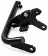 Left side Black Durable NHS Wheelchair Footrest Leg Rest Hanger