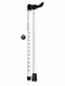 Visually Impaired/Blind Ergo Grip White Walking Stick Medium (Left Hand)