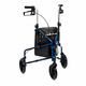  Lightweight Folding Aluminium Tri-Walker Blue Flame Effect with Vinyl Bag