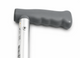 Aluminium Walking Stick Straight Neck Medium PVC Handle 710mm - 965mm (28" - 38")