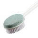 Long Handled Foot Scrub Brush With Pumice Stone