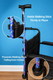 Walking Stick Cane Holder for Rollators, Walkers and Wheelchairs