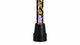 Black Floral Folding Height Adjustable Walking Stick Cane with Strap