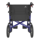 ICON 35 BX Navy Blue 45cm 18" width Ultralight Transport Wheelchair