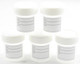 Specimen Container Jars 60ml with Patient Label and Volume Markers per 5
