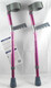 Paediatric Childs Youth Elbow Crutches Height Adjustable Paediatric Childs Youth Elbow Crutches Height Adjustable