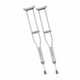 Youth Pair of Under Arm Crutches Lightweight Height Adjustable Aluminium 