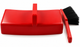 Red Hill Brush Enclosed Plastic Dustpan 12" with Hand Brush