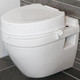 Atlantis Raised Toilet Seat with Lid – 10cm Height Boost