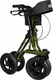 Torro Outdoor All-Terrain Walker Lightweight Folding Rollator Pneumatic Tyres