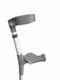 Elbow Crutches with Anatomic Grip Sturdy Lightweight Aluminium
