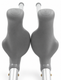 Elbow Crutches with Anatomic Grip Sturdy Lightweight Aluminium