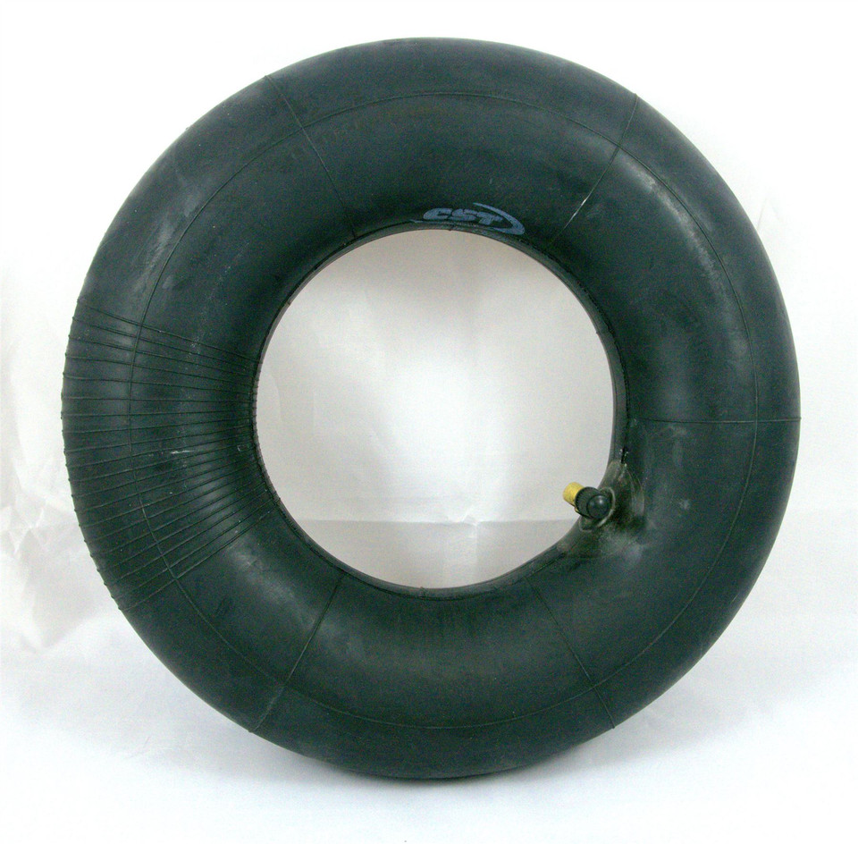 330x100 Mobility Scooter Inner Tube 4.005 400x5 with a Bent Metal