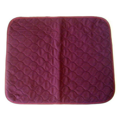 1 of Large Red Wine Washable Wheelchair Seat Armchair Incontinence pad ...