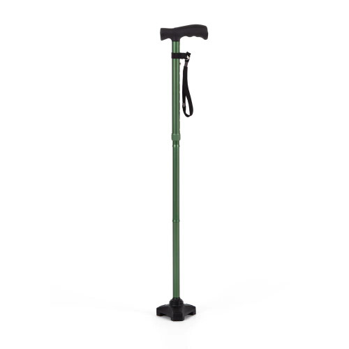 HurryCane 2 Height Adjustable Pivoting TriFoot AllTerrain Walking
