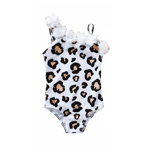 leopard ruffle swimsuit