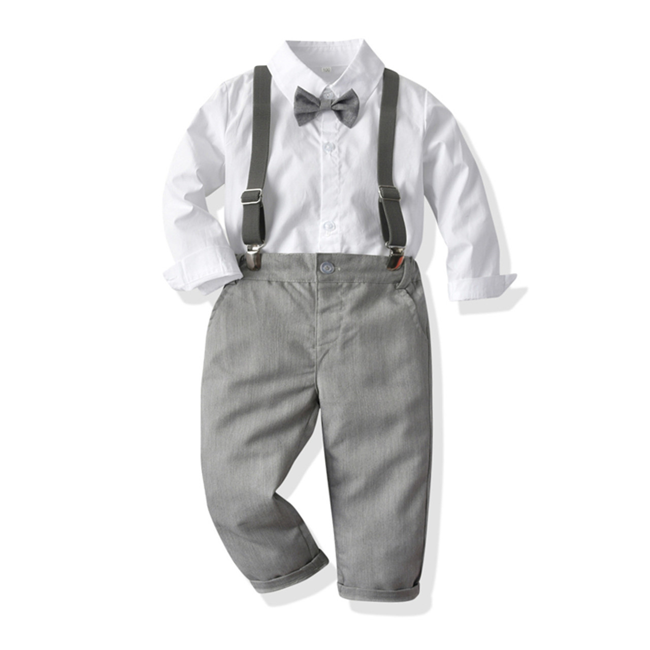 Wholesale Comfortable Formal Long Sleeve Shirt + Suspender Pants for Spring  Baby Boys Clothes Set - China Baby Clothes Set and Infant Baby Comfortable  Pajamas price | Made-in-China.com
