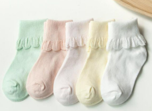 Lore 3 Pack of Scalloped Socks
