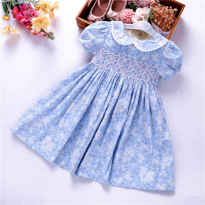Jolene Blue Floral Dress