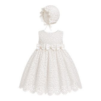 girls summer christening gown