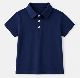 boys navy polo shirt school uniform