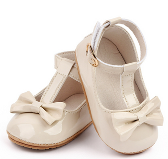 baby girls beige mary janes