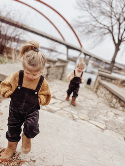 baby toddler corduroy bib overalls