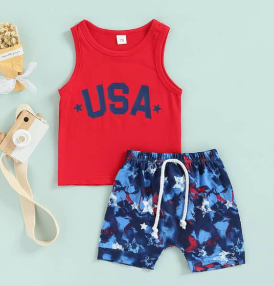 baby boys patriotic set